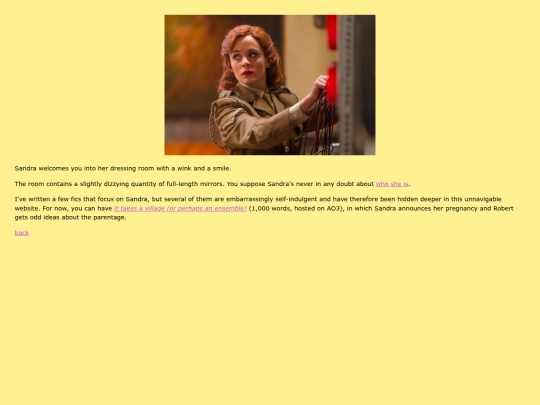 dressing/sandra screenshot