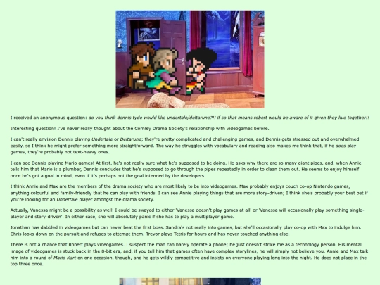 greenroom/games screenshot