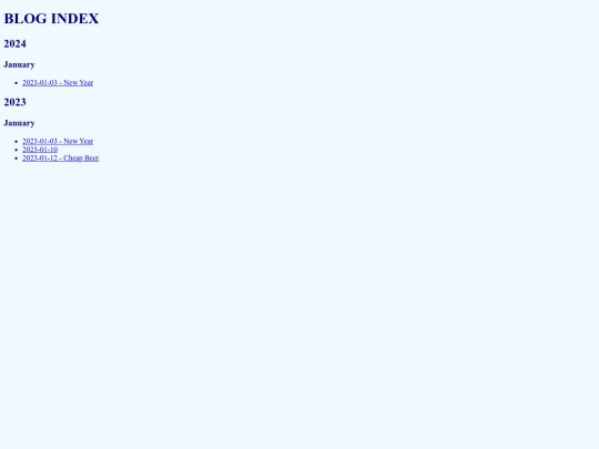 blog screenshot