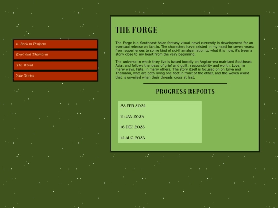 projects/theforge screenshot