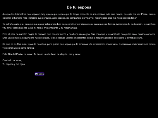 esposa_hijos screenshot