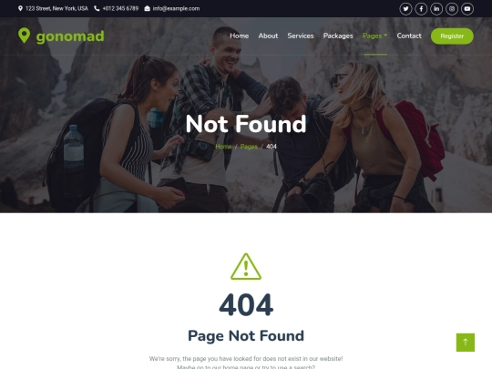404 screenshot
