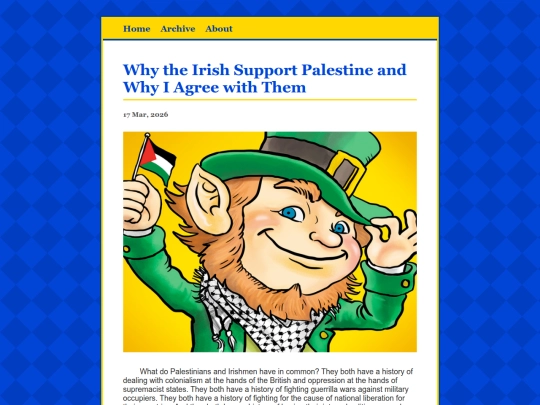 posts/2026-03-17-Why-the-Irish-Support-Palestine-and-Why-I-Agree-with-Them screenshot
