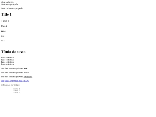 exercicio screenshot