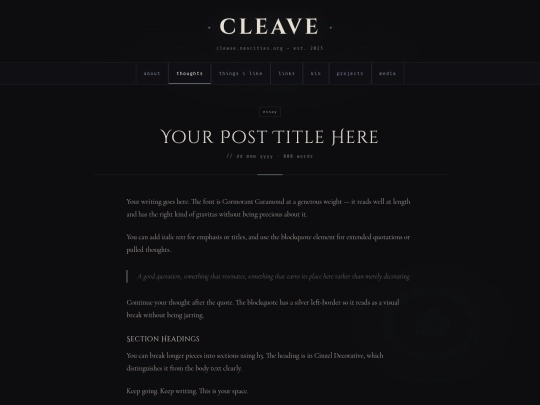 post-template screenshot
