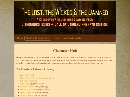 character_central_hub screenshot