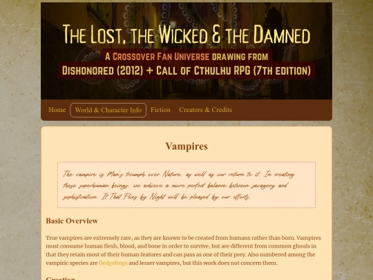 creature_vampire screenshot