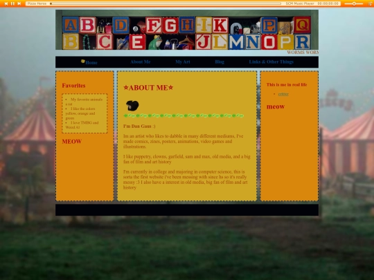 Aboutme screenshot