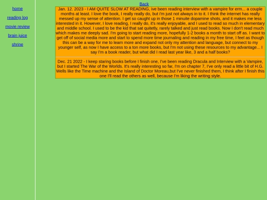 blog/reading screenshot