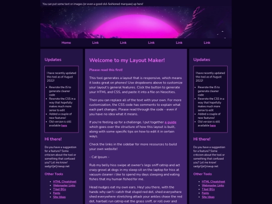test screenshot