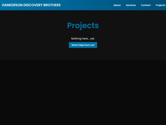 projects screenshot