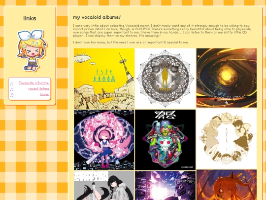 albums screenshot