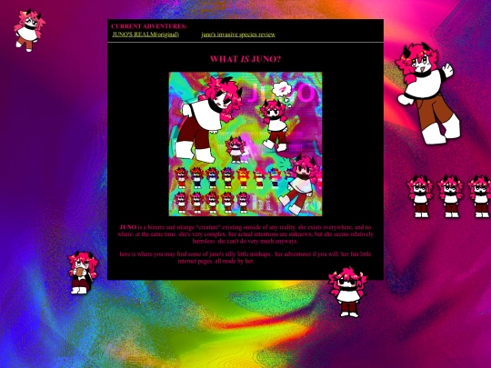 juno homepage screenshot