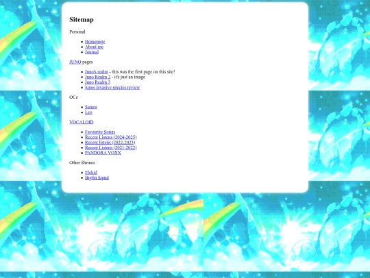 sitemap screenshot