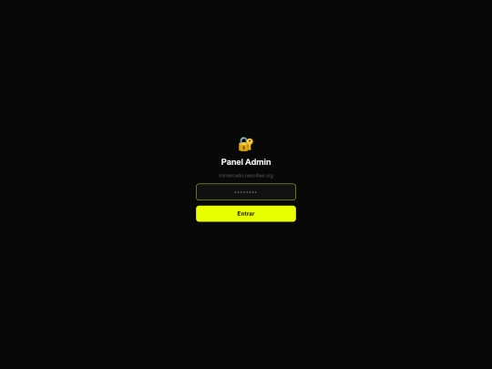 admin screenshot