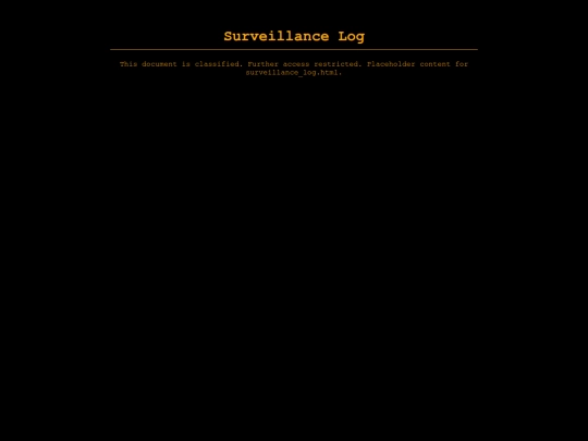 vault/incidents/surveillance_log screenshot