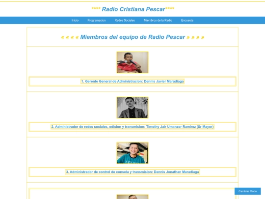 Miembros screenshot