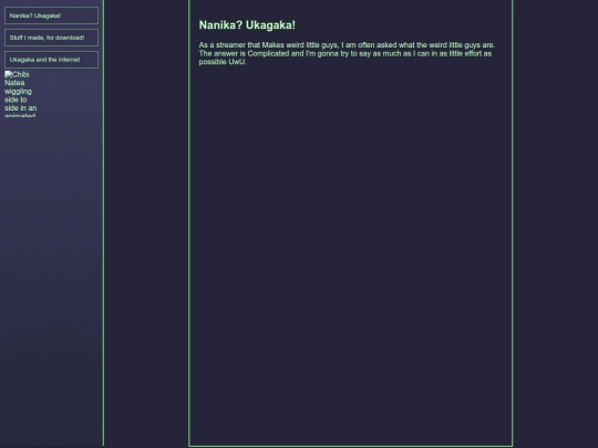 Webbing-pages/Ukagaka&TheWeb screenshot
