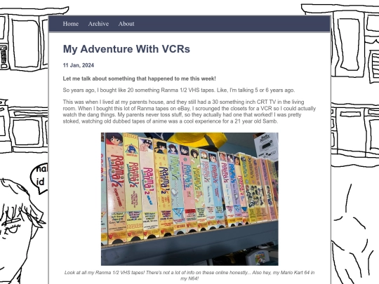 posts/2024-01-11-My-Adventure-With-VCRs screenshot