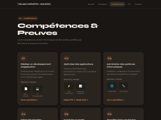 competences screenshot
