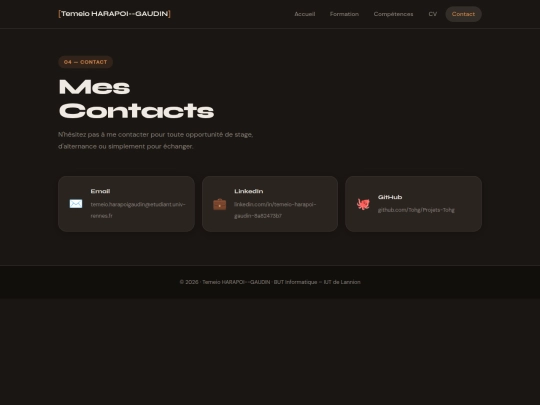 contact screenshot