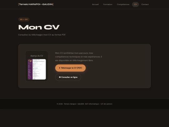 cv screenshot
