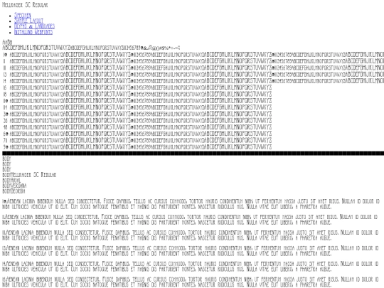 hellraiserfont/hellraiser_sc-demo screenshot
