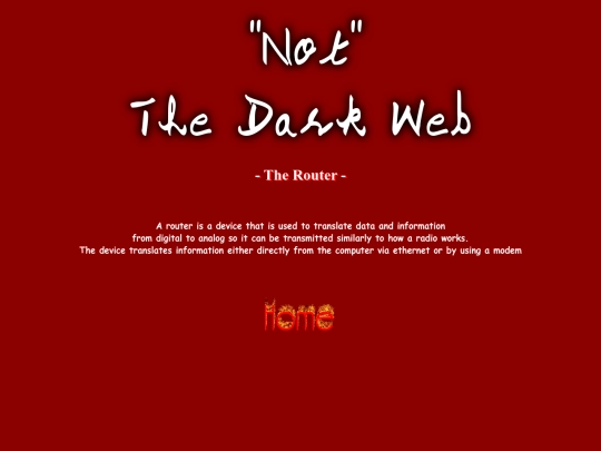 Router screenshot