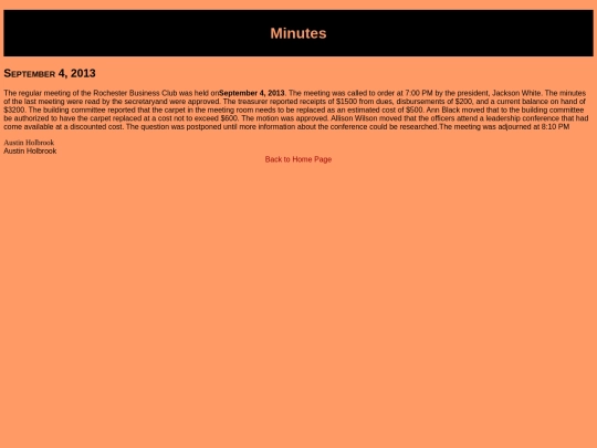 unit 3/lesson 5/Lab 5-2/minutes screenshot