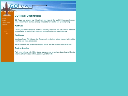 unit 3/lesson 6/Lab 6-6/destinations screenshot