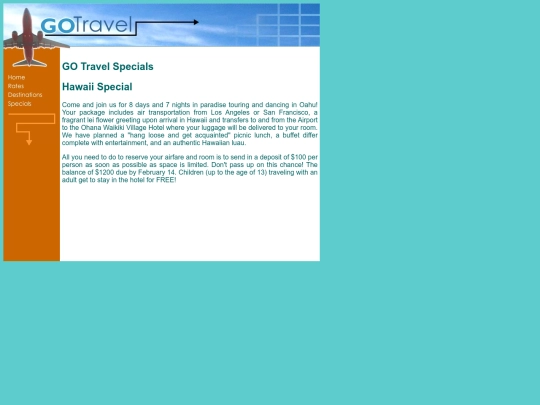 unit 3/lesson 6/Lab 6-6/specials screenshot