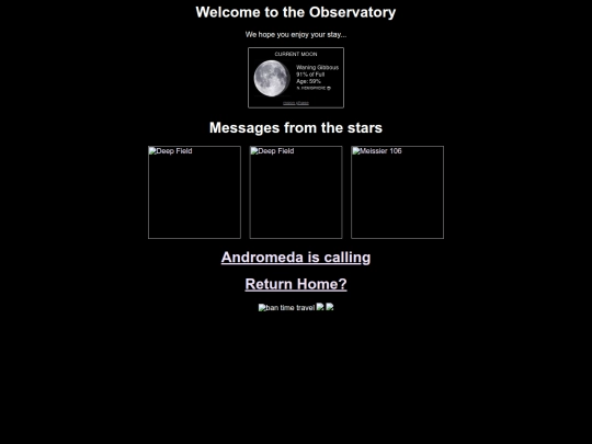 observatory screenshot
