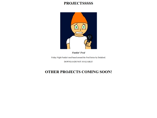 projects screenshot