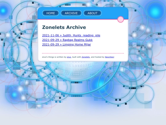 archive screenshot