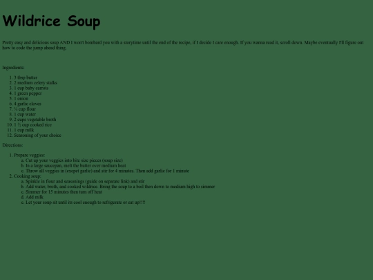 wildricesoup screenshot