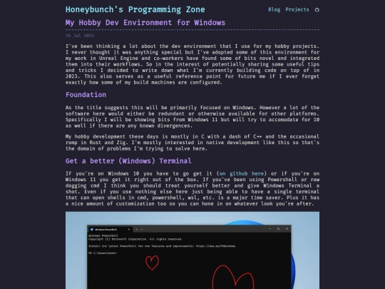 blog/hobby-windows-dev-env screenshot