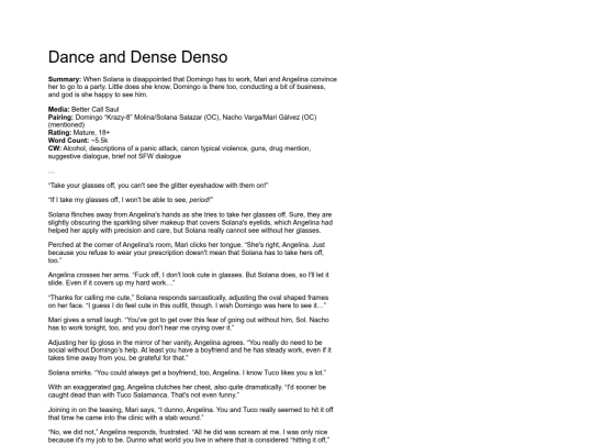 DanceandDenseDenso screenshot