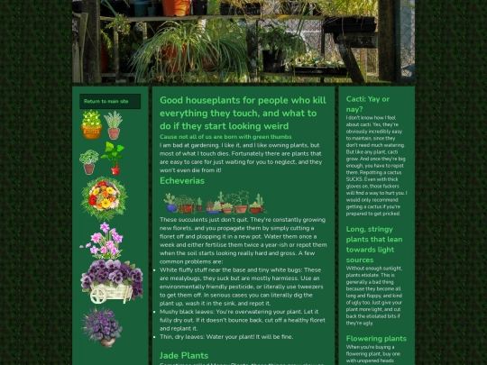 houseplants screenshot