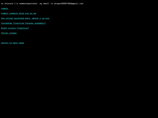 links screenshot
