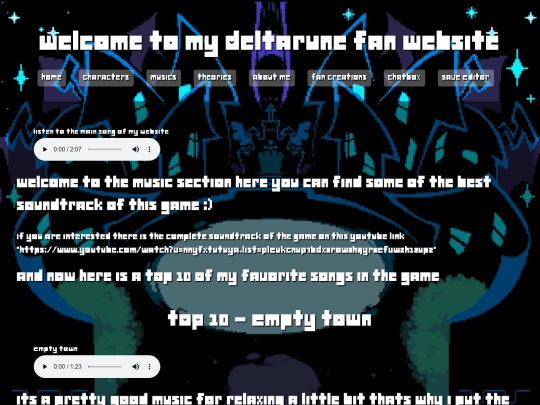 Sounds screenshot