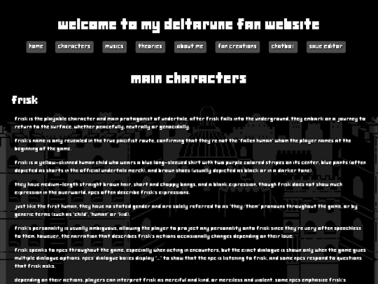Undercharacters screenshot