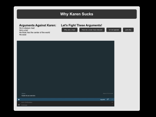 karen screenshot