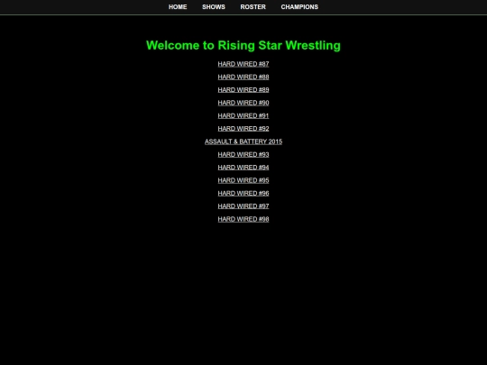 RSW screenshot