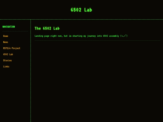 6502 screenshot