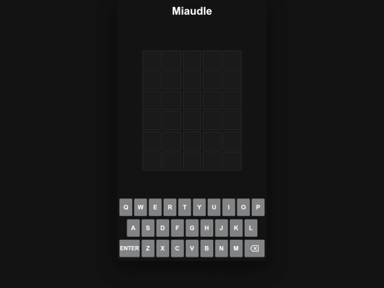 wordle/wordle screenshot