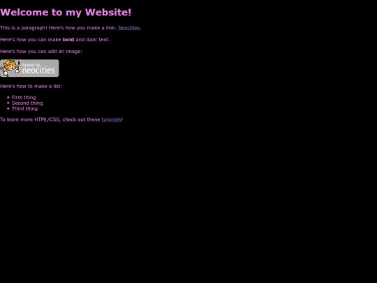 test screenshot