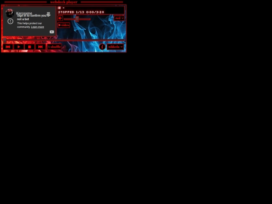 webdeck/webdeck-player-red screenshot