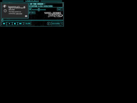 webdeck/webdeck-player-teal screenshot
