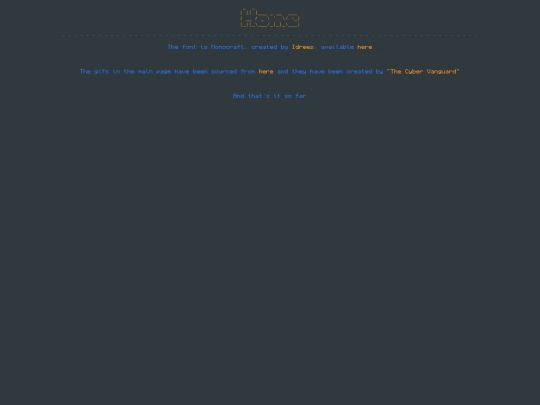 credits screenshot
