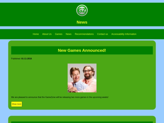 news screenshot
